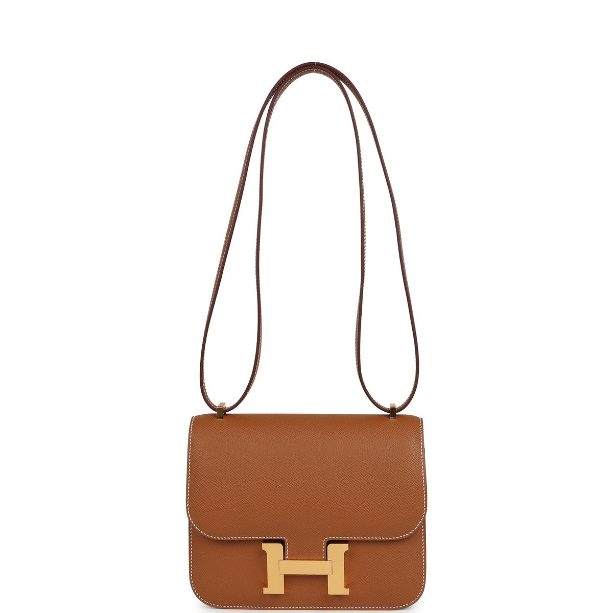 Constance 18 Gold Epsom Gold Hardware