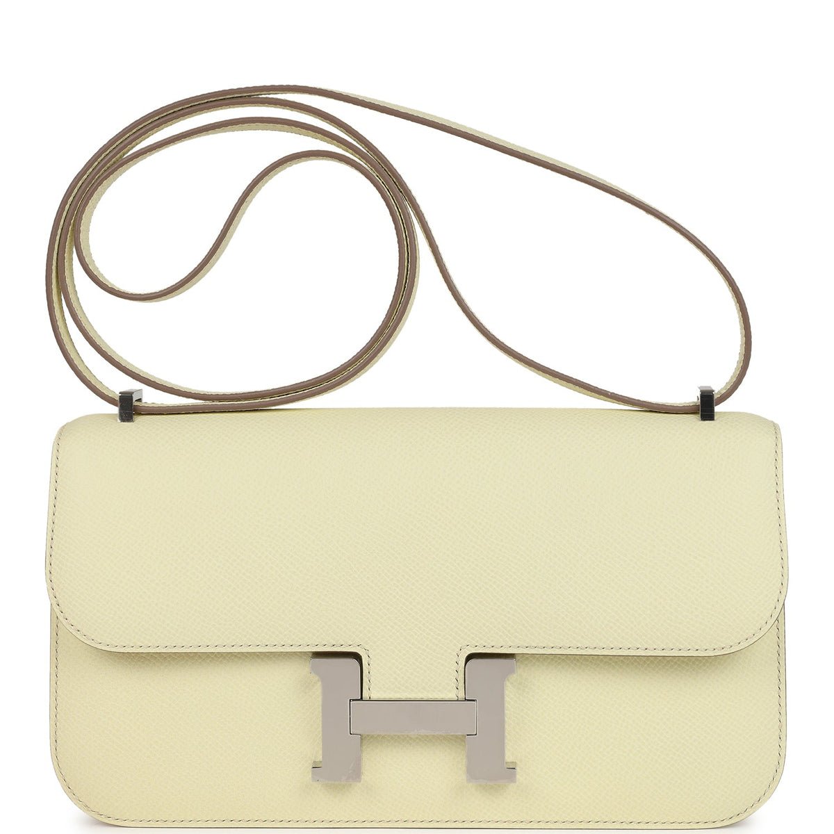 Constance Elan Jaune Milton Epsom Palladium Hardware