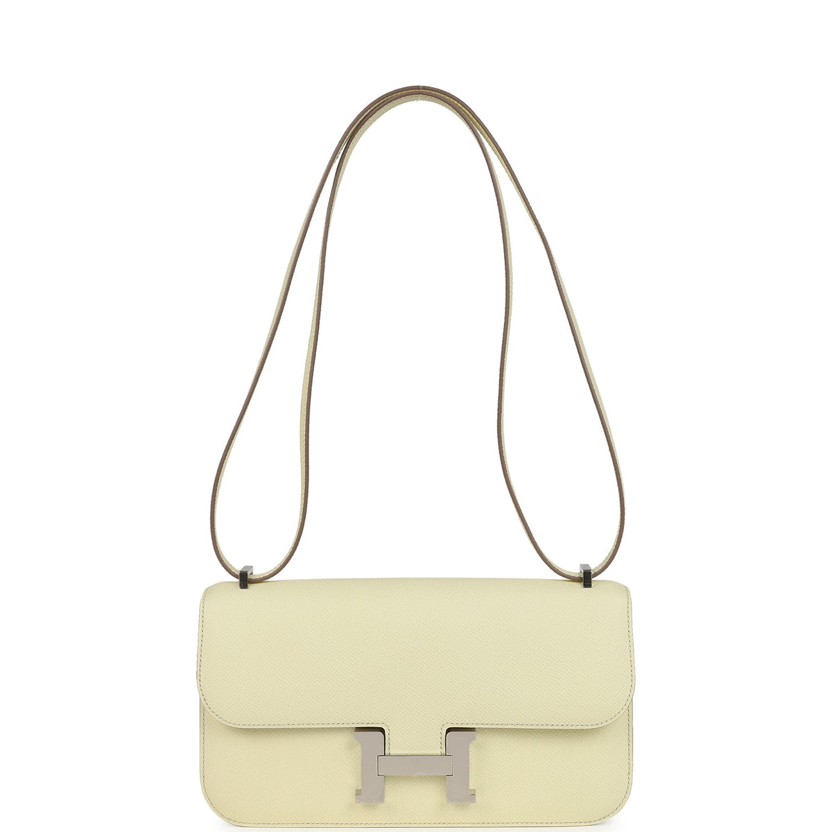 Constance Elan Jaune Milton Epsom Palladium Hardware