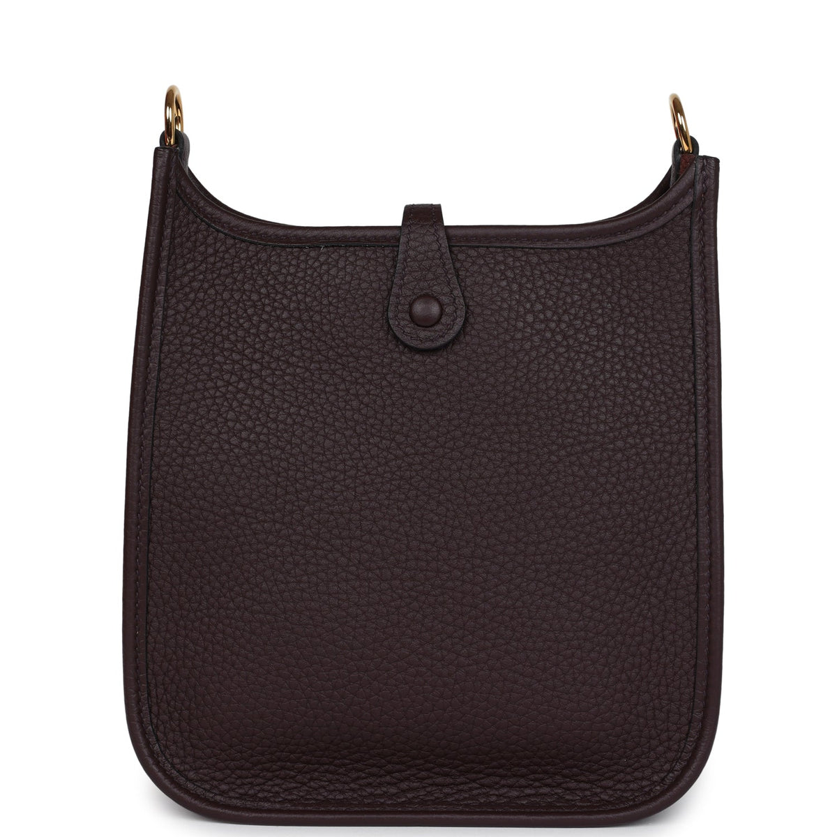 Evelyne TPM Rouge Sellier Clemence Gold Hardware