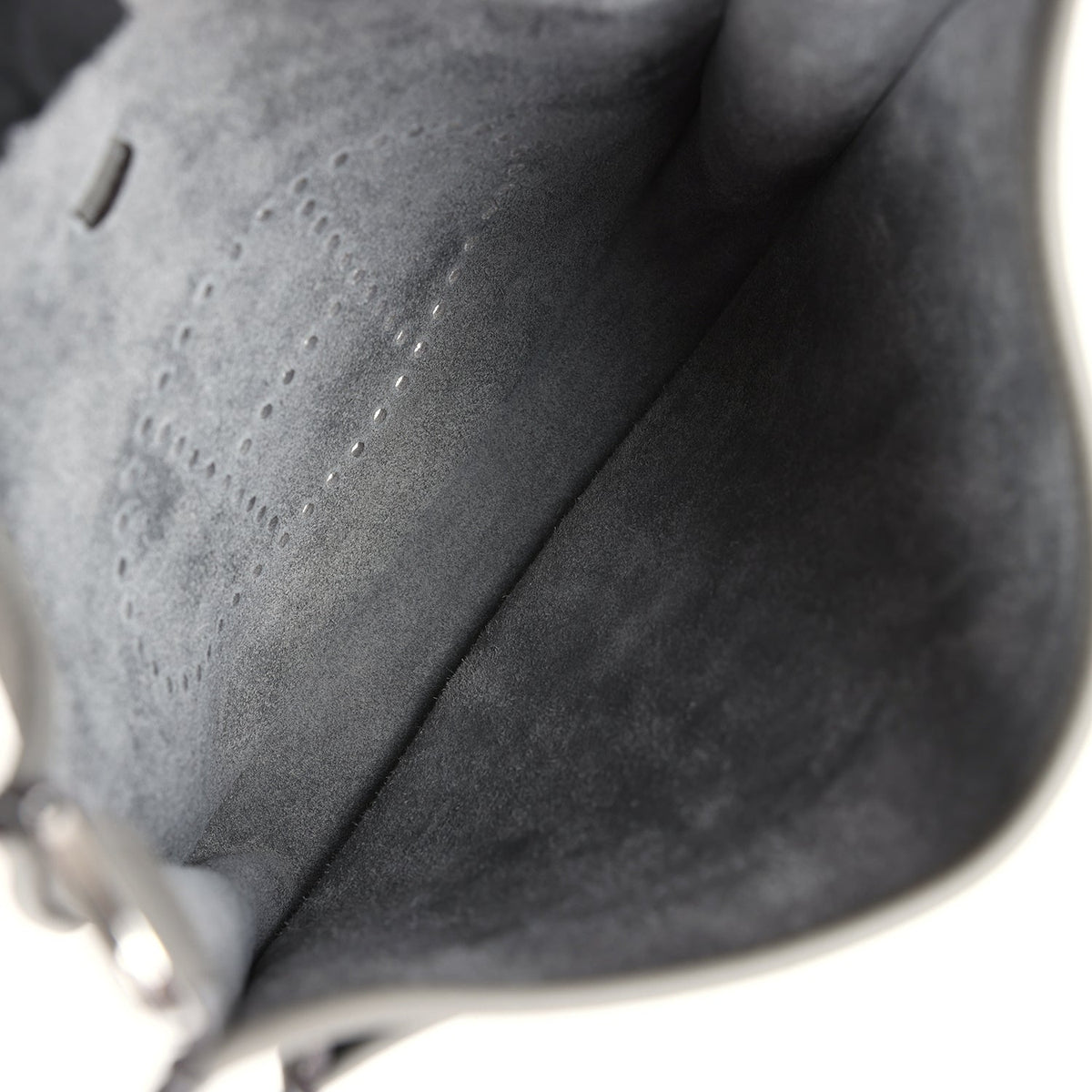 Evelyne III PM Gris Meyer Clemence Palladium Hardware