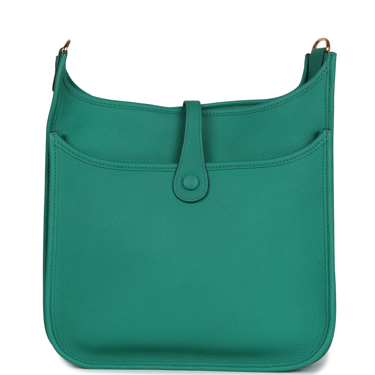 Evelyne III PM Vert Jade Clemence Gold Hardware