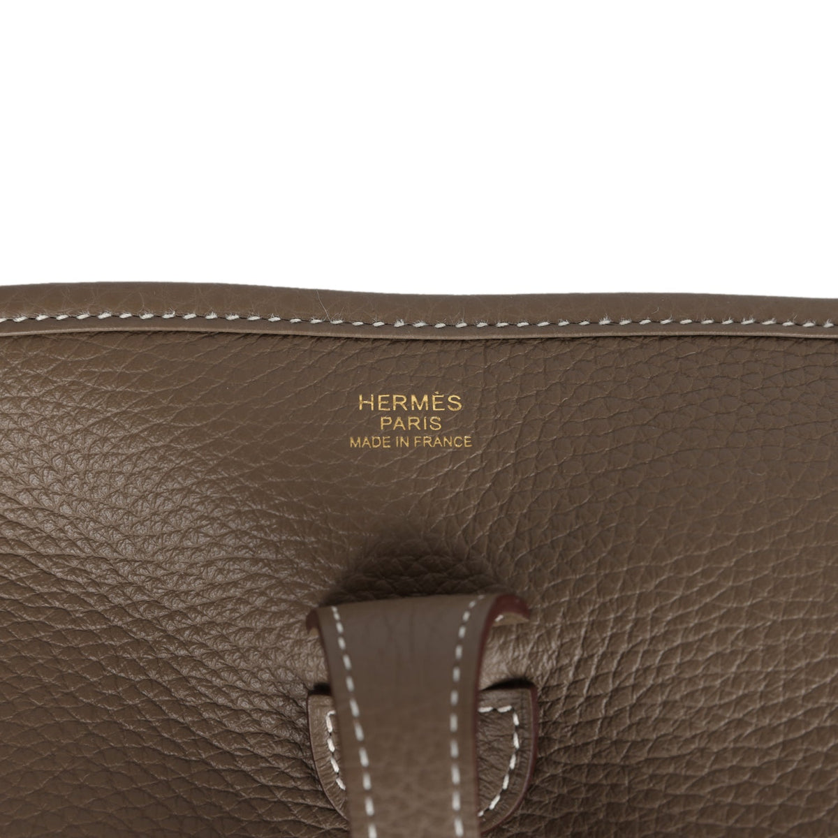Evelyne III PM Etoupe Clemence Gold Hardware