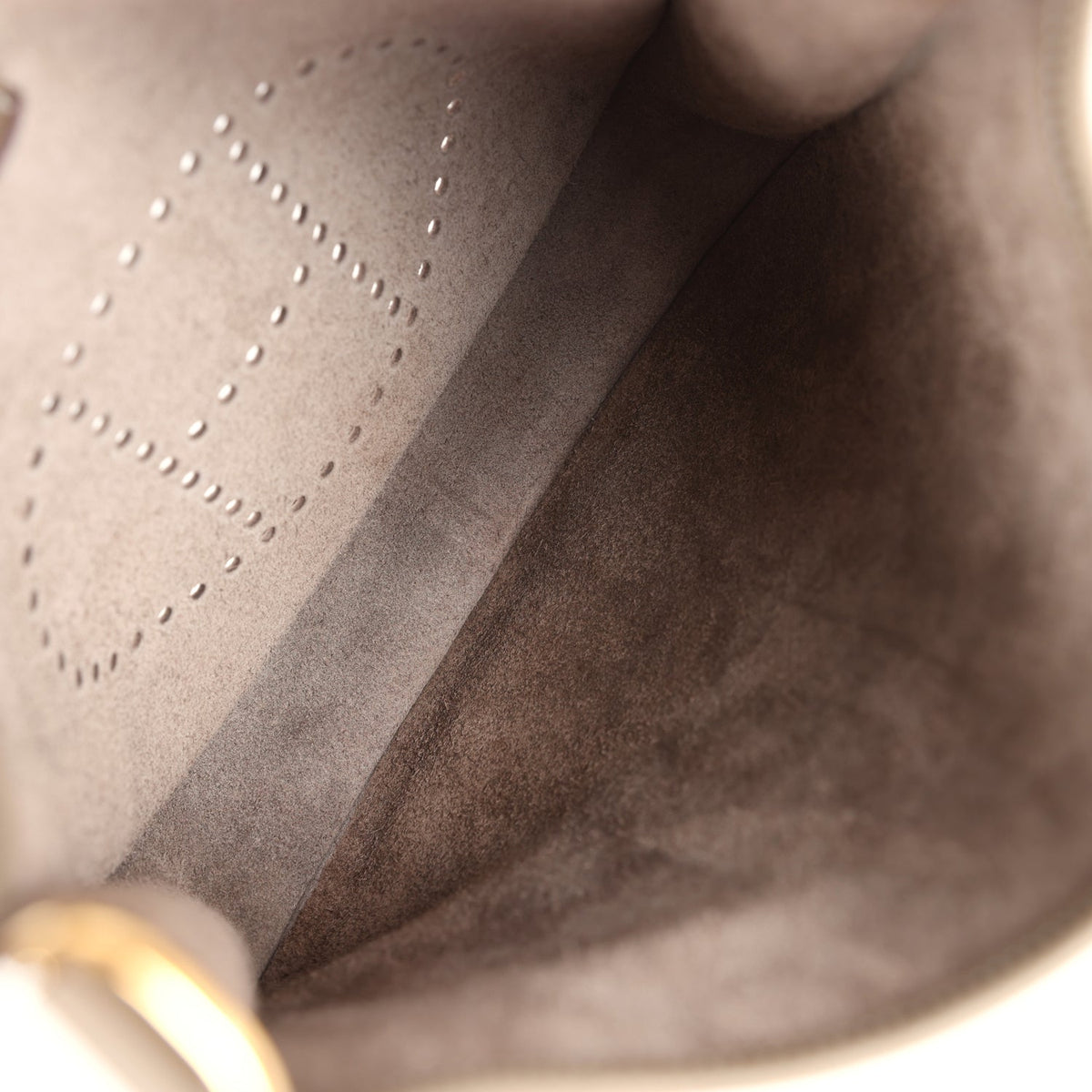 Evelyne III PM Etoupe Clemence Gold Hardware