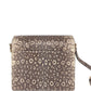 Mini Sac Roulis Ombre Lizard Varanus Salvator Gold Hardware