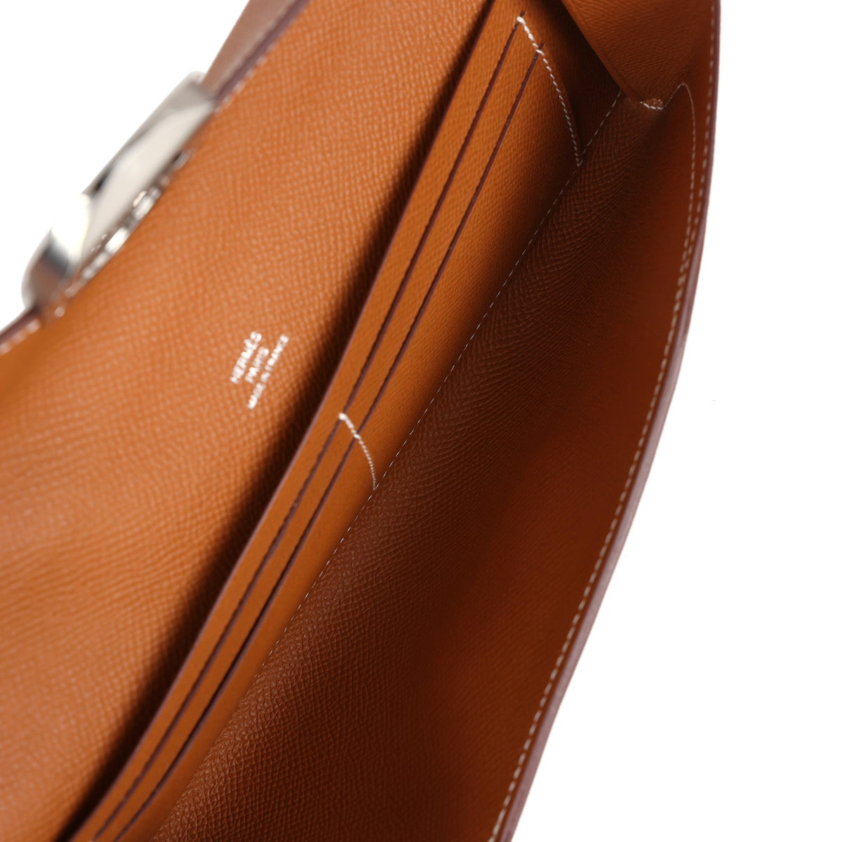 Chaine d' Ancre Wallet to Go Gold Epsom Palladium Hardware
