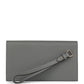 Kelly Pocket Long Wallet Gris Meyer Madame Gold Hardware