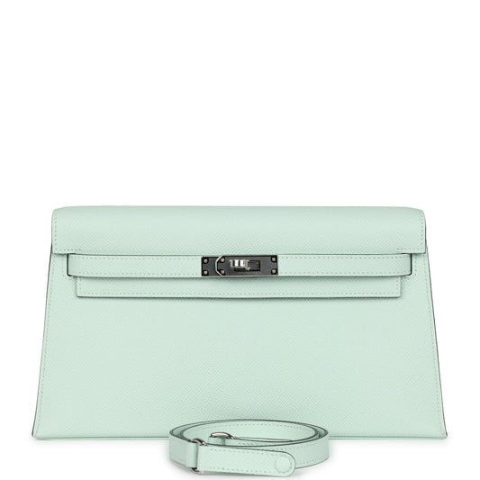 Kelly Elan Vert Peppermint Epsom Palladium Hardware