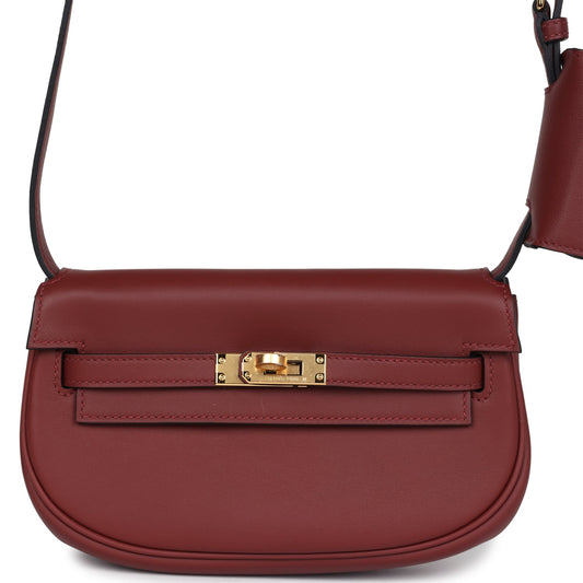Kelly Moove Rouge H Swift Gold Hardware