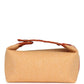 Bride A Brac Carre Case PM Fauve Merino Wool Palladium Hardware