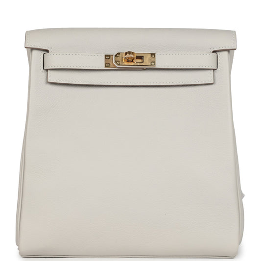 Kelly Ado II Backpack Gris Perle Evercolor Gold Hardware