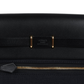 Herbag Zip 20 Mini Black Toile Militaire Canvas and Black Vache Hunter Gold Hardware