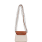 حقيبة Herbag Zip 20 ميني من قماش Toile H باللونين الإيكرو والبيج مع جلد Vache Hunter باللون الفوف وأجزاء معدنية من ذهب