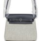 Herbag Zip 20 Mini Ecru وArdoise Toile H Canvas وArdoise Vache Hunter Palladium Hardware