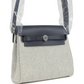 Herbag Zip 20 Mini Ecru وArdoise Toile H Canvas وArdoise Vache Hunter Palladium Hardware