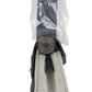Herbag Zip 20 Mini Ecru وArdoise Toile H Canvas وArdoise Vache Hunter Palladium Hardware