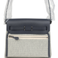 Herbag Zip 20 Mini Ecru وArdoise Toile H Canvas وArdoise Vache Hunter Palladium Hardware
