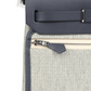 Herbag Zip 20 Mini Ecru وArdoise Toile H Canvas وArdoise Vache Hunter Palladium Hardware
