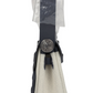 Herbag Zip 20 Mini Ecru وBleu Glacier Toile H Canvas وArdoise Vache Hunter Palladium Hardware