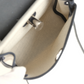 Herbag Zip 20 Mini Ecru وBleu Glacier Toile H Canvas وArdoise Vache Hunter Palladium Hardware