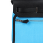 Herbag Zip 20 Mini Bleu Riviera Toile H Canvas and Black Vache Hunter Palladium Hardware