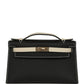 Special Order (HSS) Kelly Pochette Black and Beton Swift Permabrass Hardware