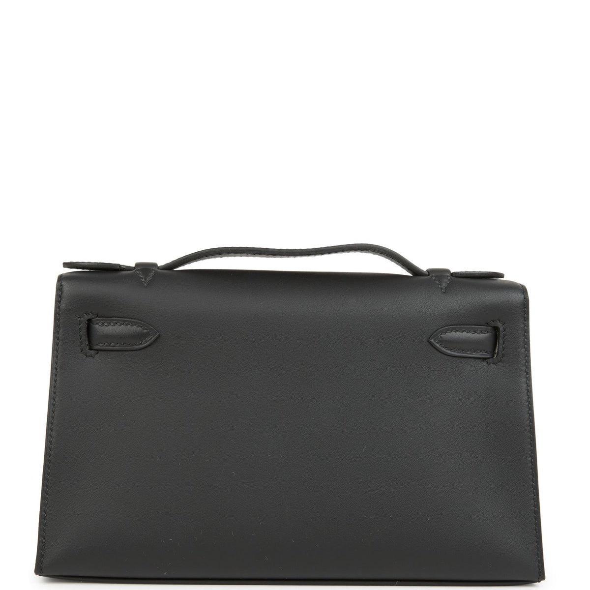 Kelly Pochette Black Swift Gold Hardware