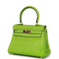 Vintage Kelly Retourne 20 Vert Cru Gulliver Gold Hardware