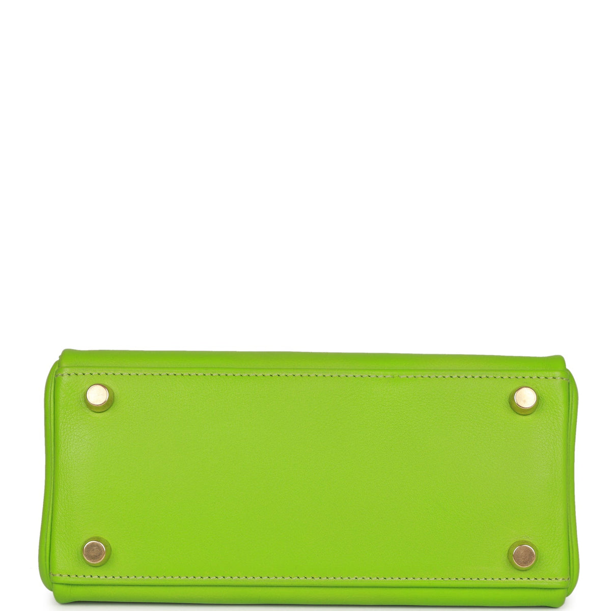Vintage Kelly Retourne 20 Vert Cru Gulliver Gold Hardware