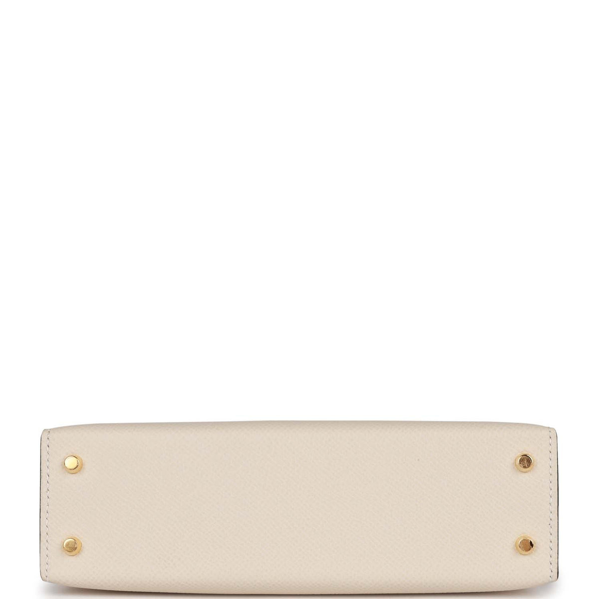 Special Order (HSS) Kelly Sellier 20 Craie and Black Epsom Gold Hardware