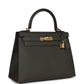 Kelly Sellier 28 Vert De Gris Epsom Gold Hardware