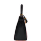 Special Order (HSS) Kelly Sellier 25 Rose Sakura and Black Chevre Mysore Brushed Gold Hardware
