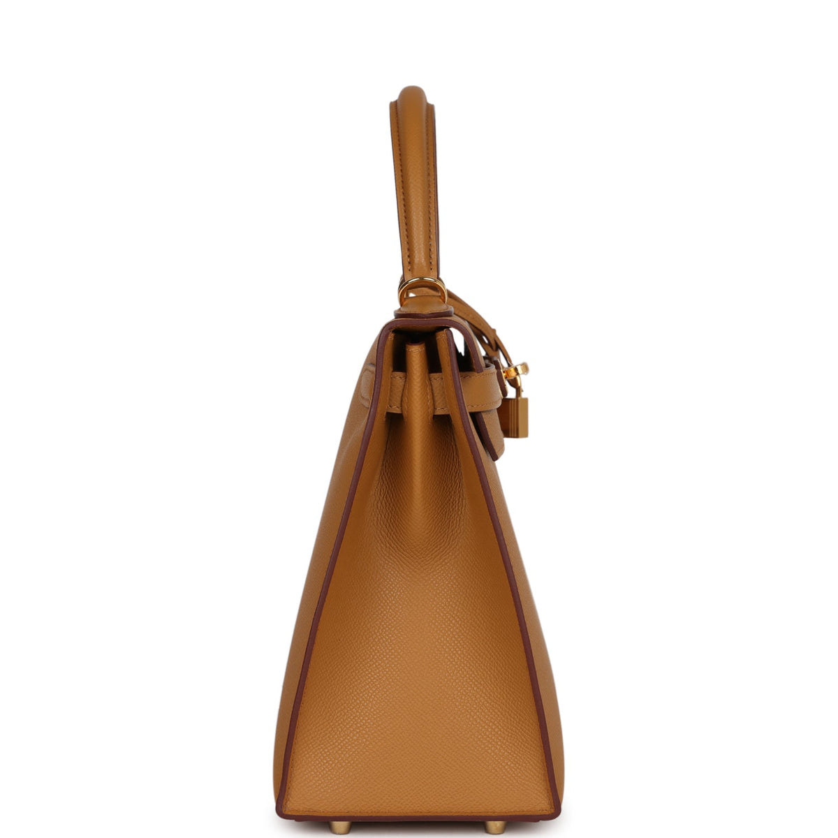 Kelly Sellier 28 Sesame Epsom Gold Hardware
