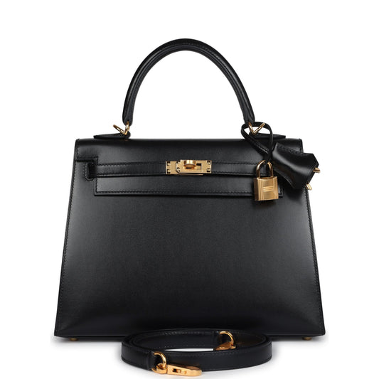 Kelly Sellier 25 Black Box Gold Hardware