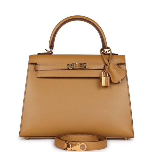 Kelly Sellier 25 Poussière Tadelakt Gold Hardware