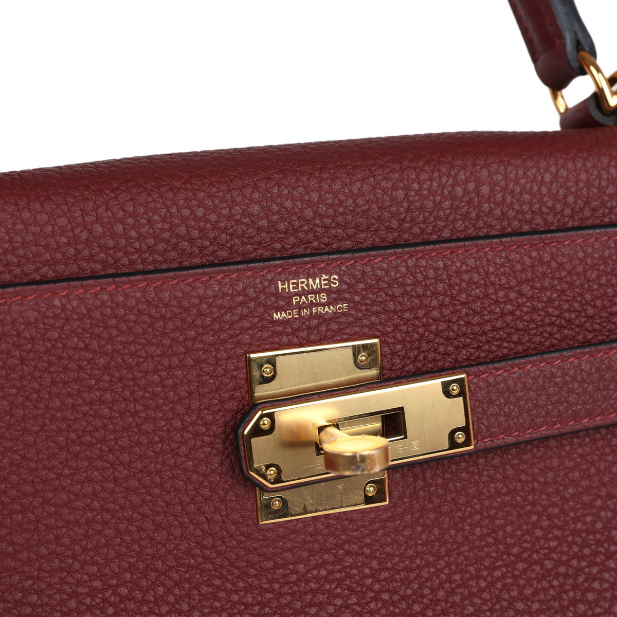Kelly Retourne 28 Rouge H Togo Gold Hardware