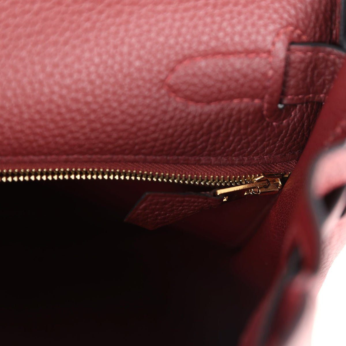 Kelly Retourne 28 Rouge H Togo Gold Hardware