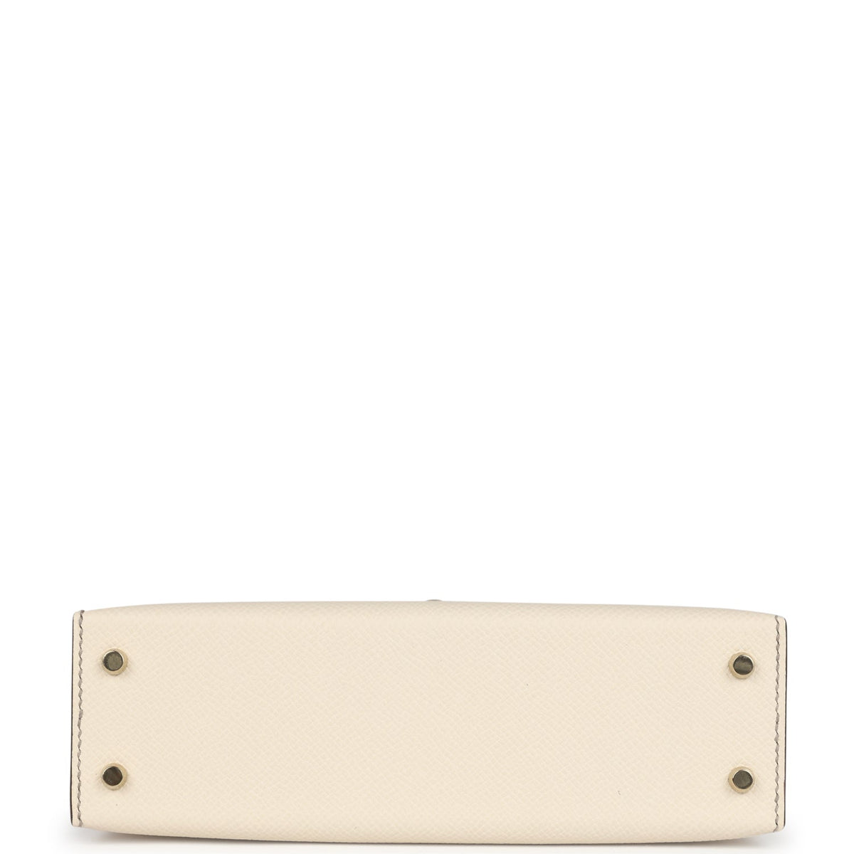 Special Order (HSS) Kelly Sellier 20 Craie and Gris Asphalte Epsom Permabrass Hardware