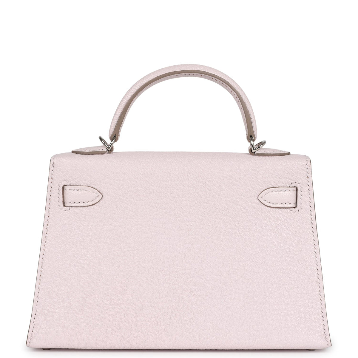 Kelly Sellier 20 Mauve Pale Chevre Palladium Hardware