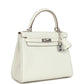 Hermes Kelly Retourne 25 Mushroom Togo Palladium Hardware