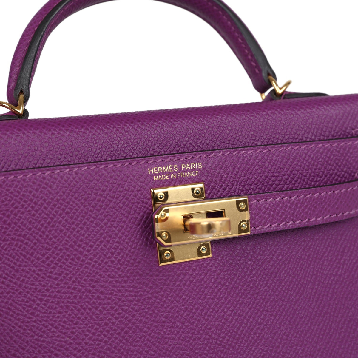 Kelly Sellier 20 Anemone Epsom Gold Hardware