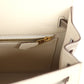 Special Order (HSS) Kelly Sellier 25 Craie and Gris Asphalte Epsom Brushed Gold Hardware