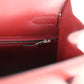Vintage Kelly Sellier 32 Rouge H Box Palladium Hardware