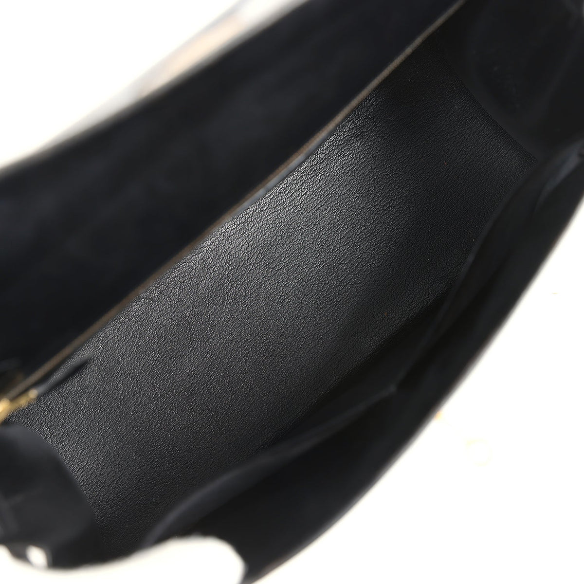 Vintage Kelly Sellier 35 Black Box Gold Hardware