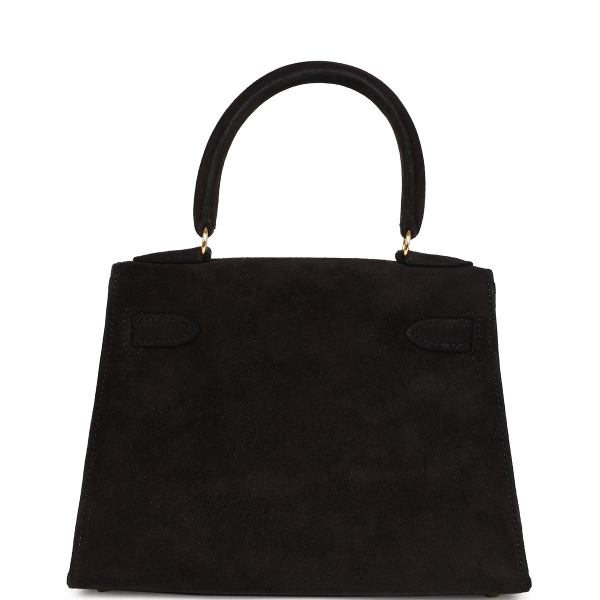 Vintage Kelly Sellier 20 Black Doblis Gold Hardware