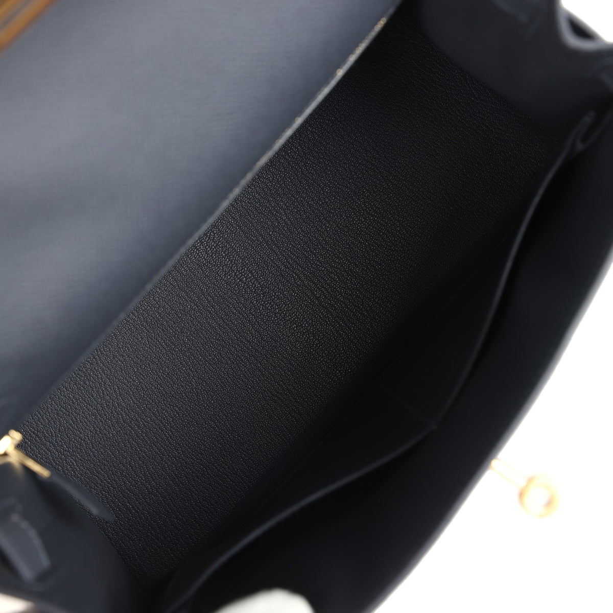Kelly Sellier 28 Ardoise Epsom Gold Hardware