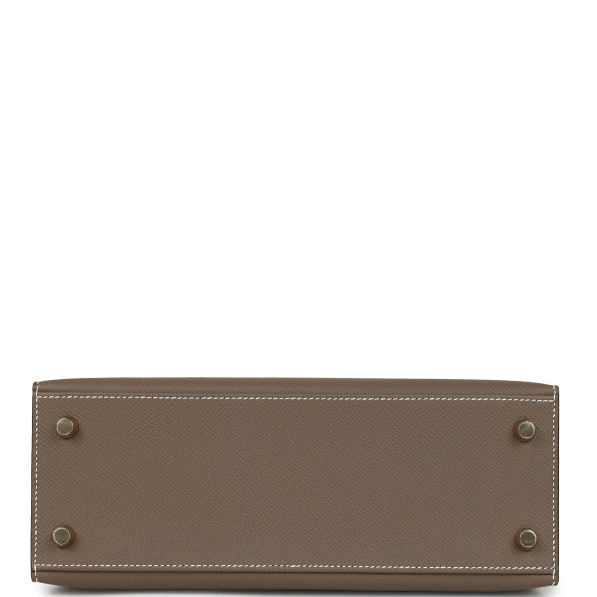Kelly Sellier 25 Etoupe Epsom Gold Hardware