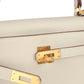 Special Order (HSS) Kelly Retourne 25 Craie Verso Togo Brushed Gold Hardware