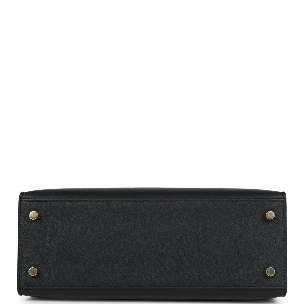 Kelly Sellier 25 Black Epsom Gold Hardware
