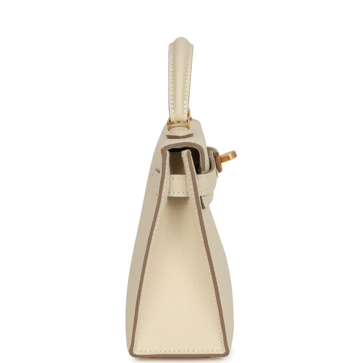 Kelly Sellier 20 Craie Epsom Gold Hardware